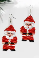Lucia's Imports Mr. Claus Earrings