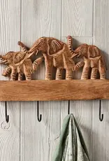 Serrv Elephant March Wall Hooks