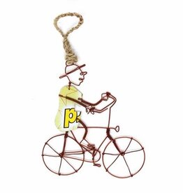 Global Crafts Solo Hat Biker Recycled Ornaments