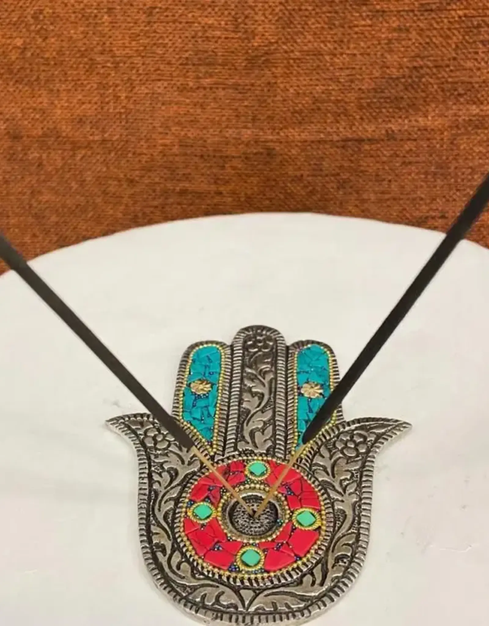 Hopes Unlimited Hamsa Incense Holder