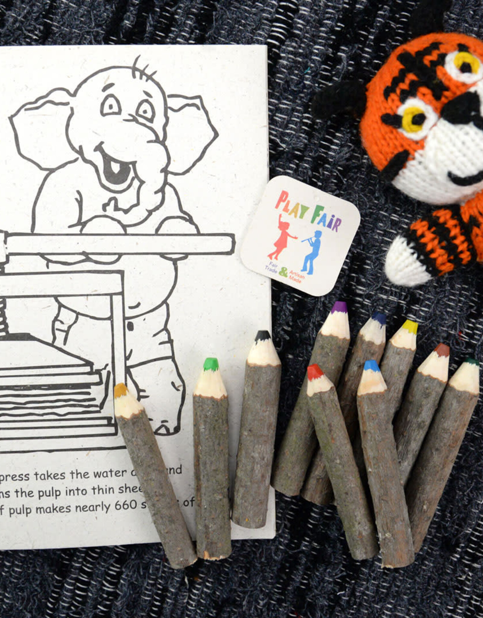 Minga Fair Trade Mini Pine Crayon Bundle