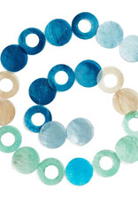 Serrv Saltwater Ombre Capiz Garland