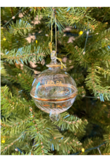 Dandarah Blown Glass Ornament - Delicate Flowers Lititz