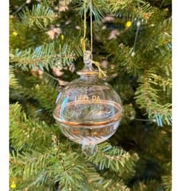 Dandarah Blown Glass Ornament - Delicate Flowers Lititz