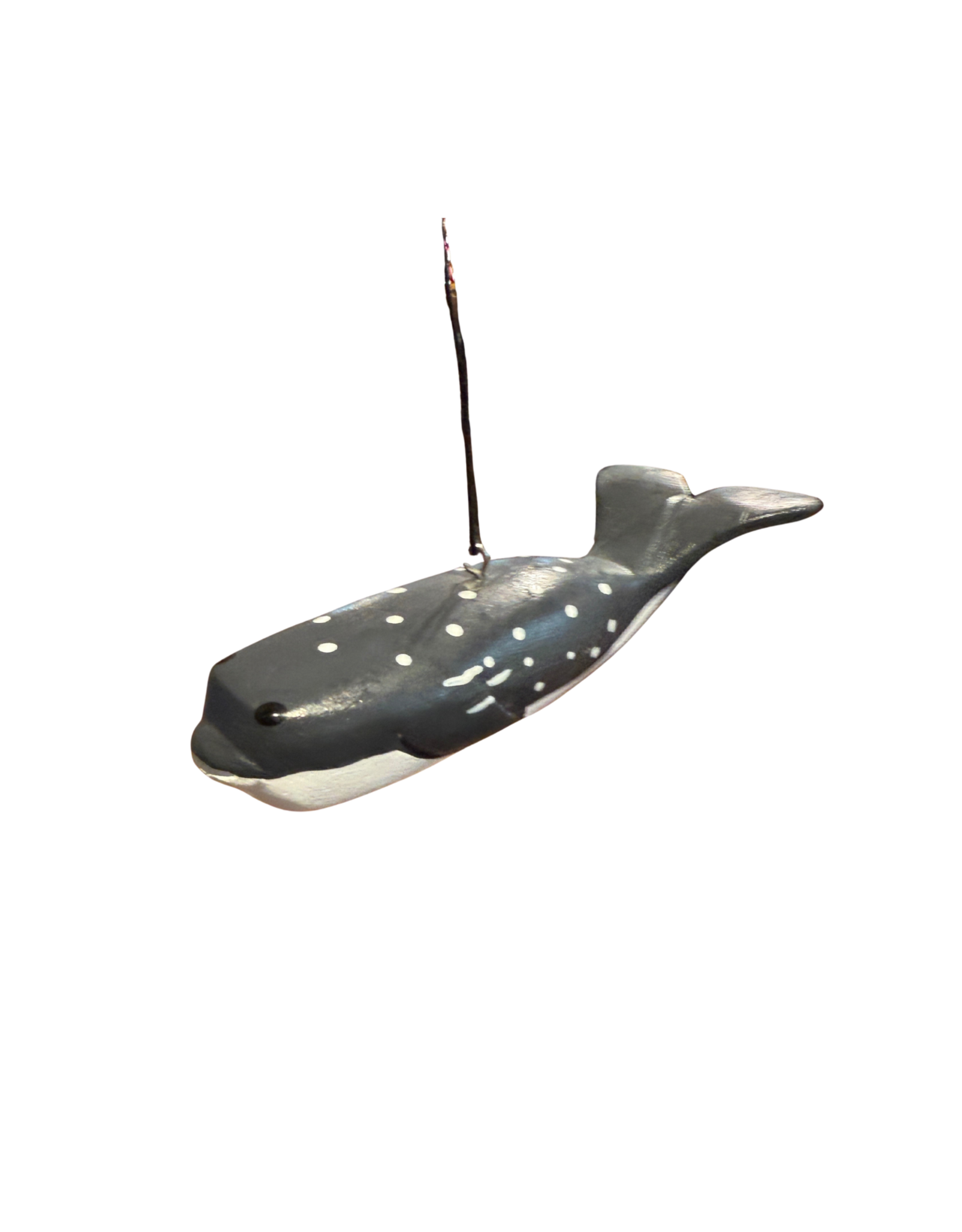 Women of the Cloud Forest Spotted Whale Balsa Ornament
