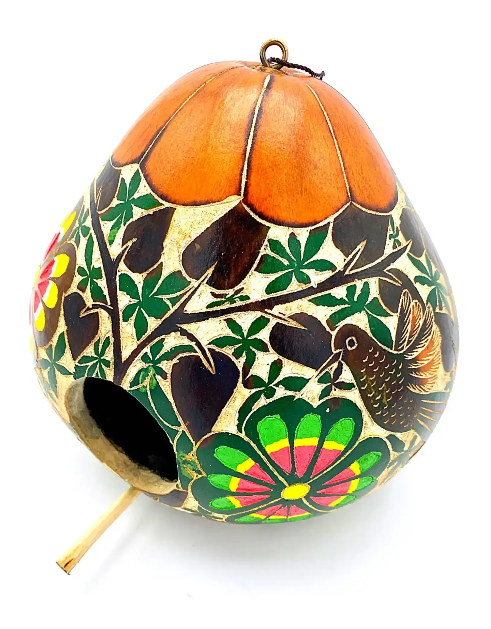 Blossom Inspirations Forest Birdhouse Gourd