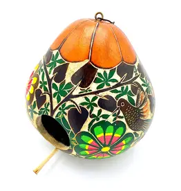 Blossom Inspirations Forest Birdhouse Gourd
