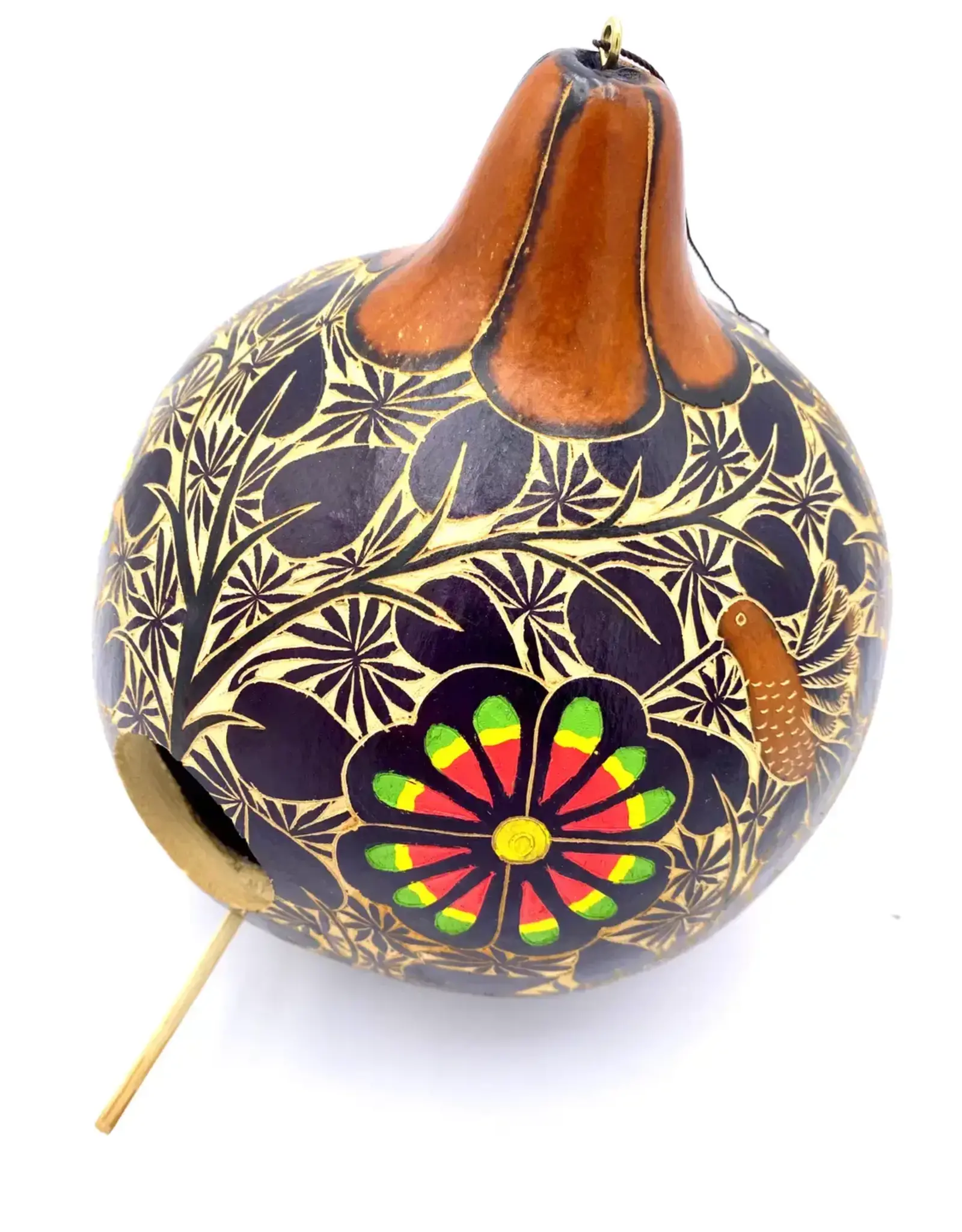 Blossom Inspirations Forest Birdhouse Gourd