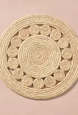 Ten Thousand Villages Pleta Woven Date Palm Leaf Charger