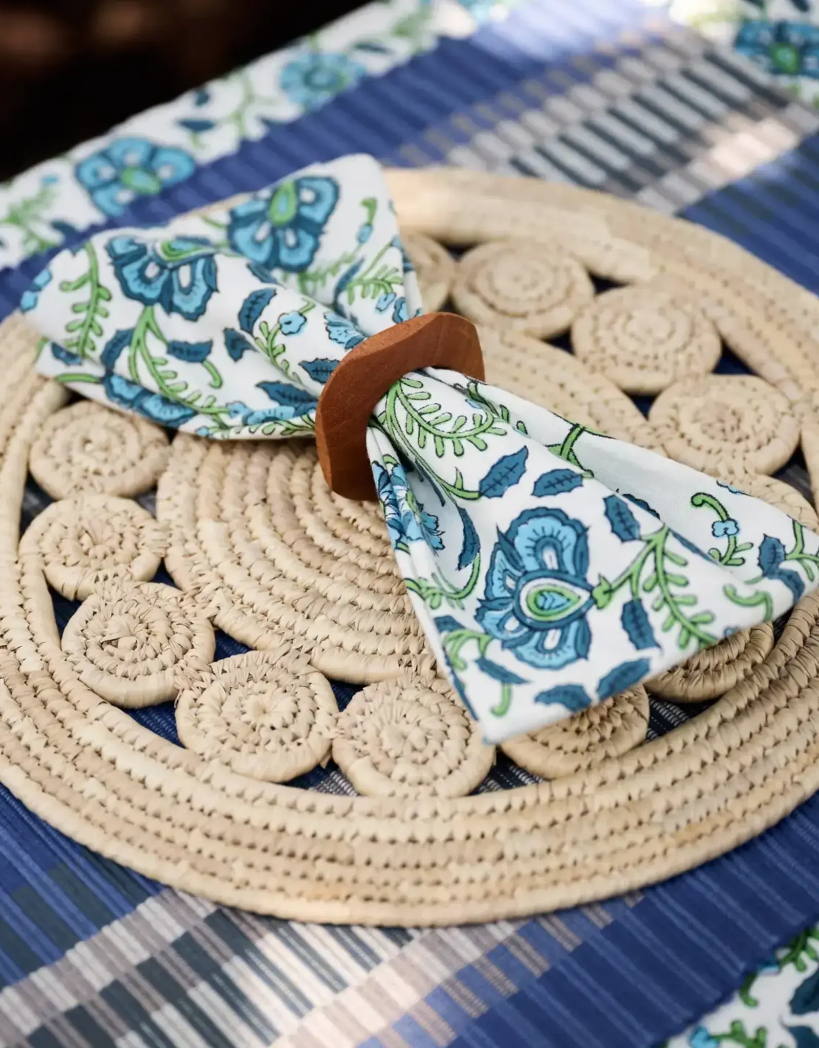 Ten Thousand Villages Pleta Woven Date Palm Leaf Charger