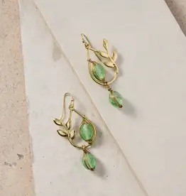 Ten Thousand Villages Sangya Rain Drop Earrings