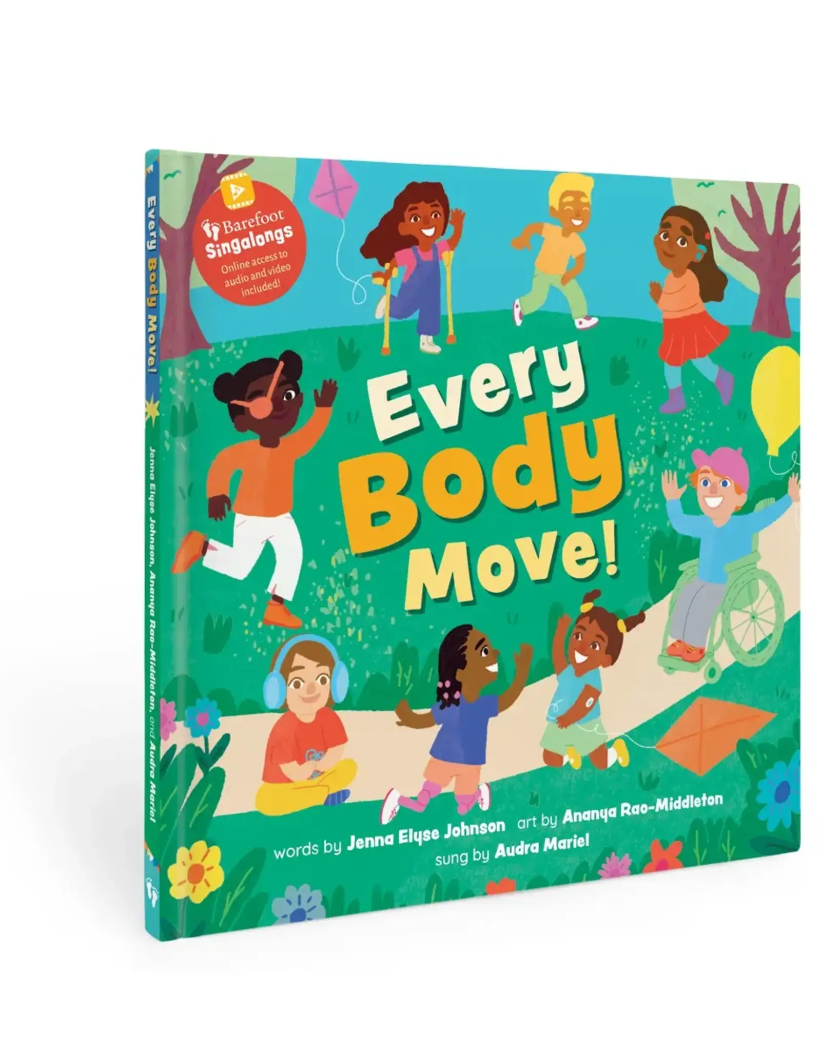 Barefoot Books Every Body Move (Hardcover with Audio and Video)