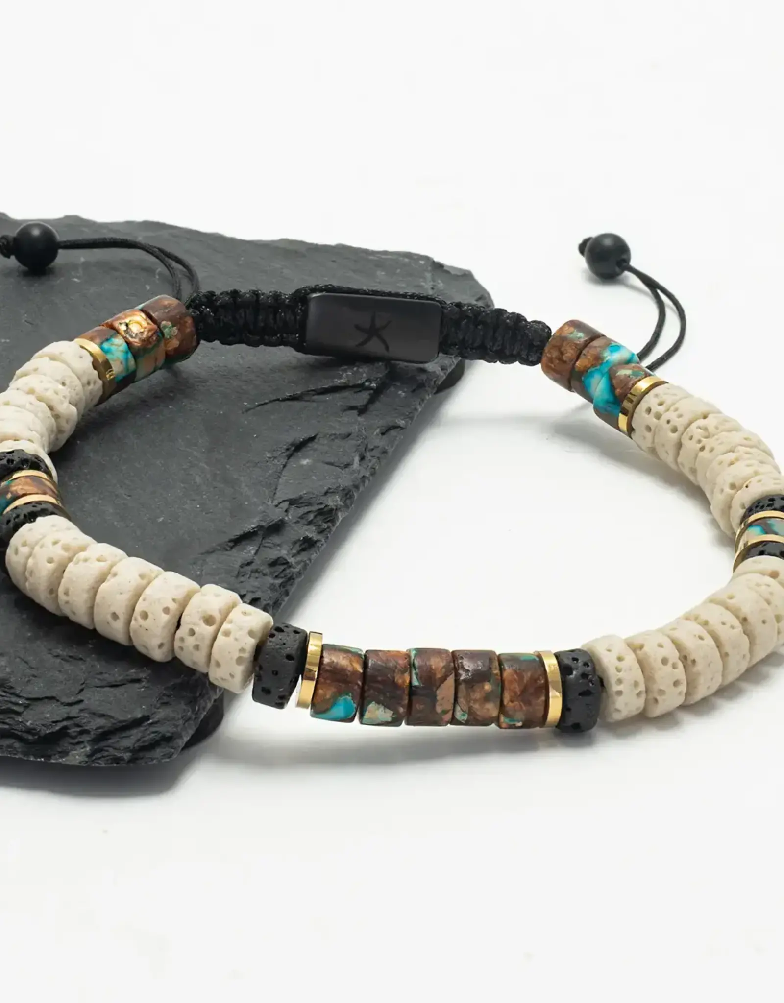 Starfish Project Vanguard Lava Bead Bracelet