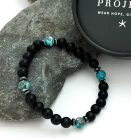 Starfish Project Wear Blue Emperor Stone Bracelet
