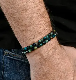 Starfish Project Helix Agate Earthstone Beaded Bracelet