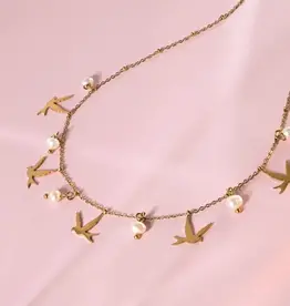 Starfish Project Wings of Hope Pearl Necklace