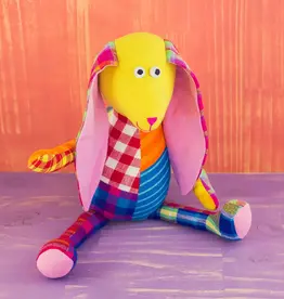 Mr. Ellie Pooh Patchwork Rabbit Doll