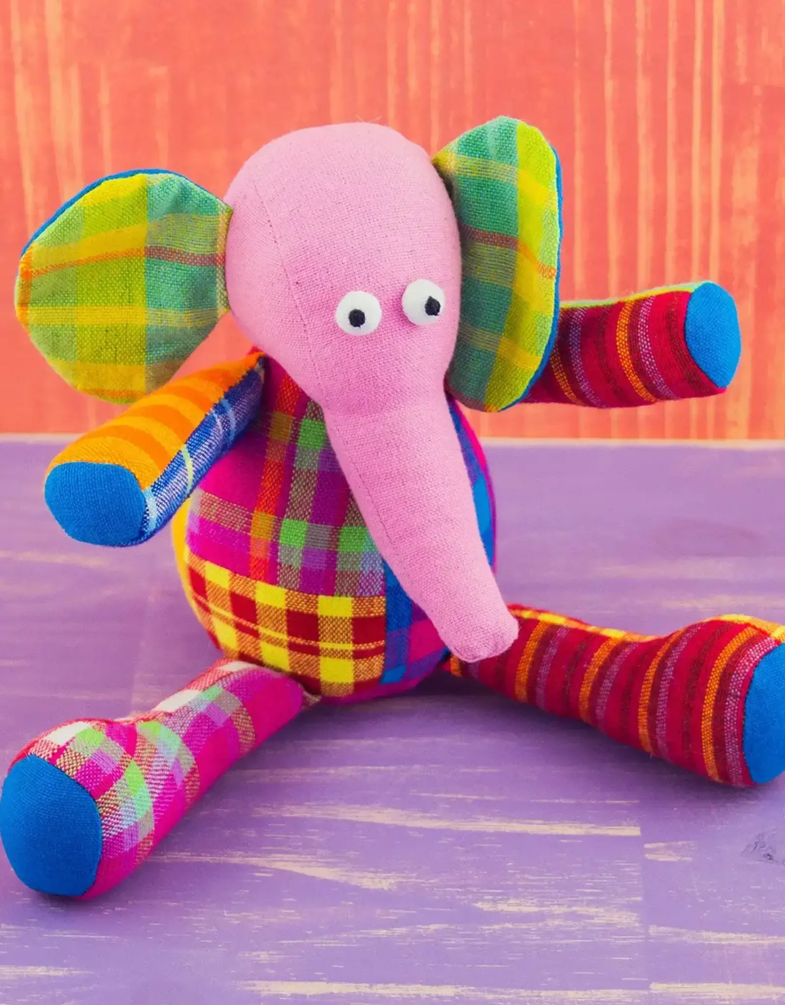 Mr. Ellie Pooh Patchwork Elephant Doll