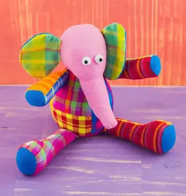 Mr. Ellie Pooh Patchwork Elephant Doll