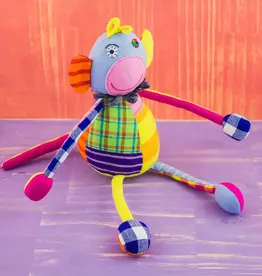 Mr. Ellie Pooh Patchwork Monkey Doll