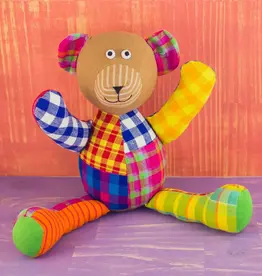 Mr. Ellie Pooh Patchwork Bear Doll