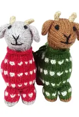 Melange Collection Baby Goat in Pajamas Ornament