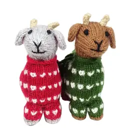 Melange Collection Baby Goat in Pajamas Ornament