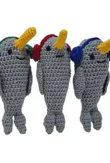 Melange Collection Narwhal with Earmuffs Ornament