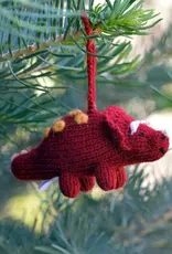 Melange Collection Crocheted Dinosaur Ornament