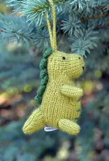 Melange Collection Crocheted Dinosaur Ornament