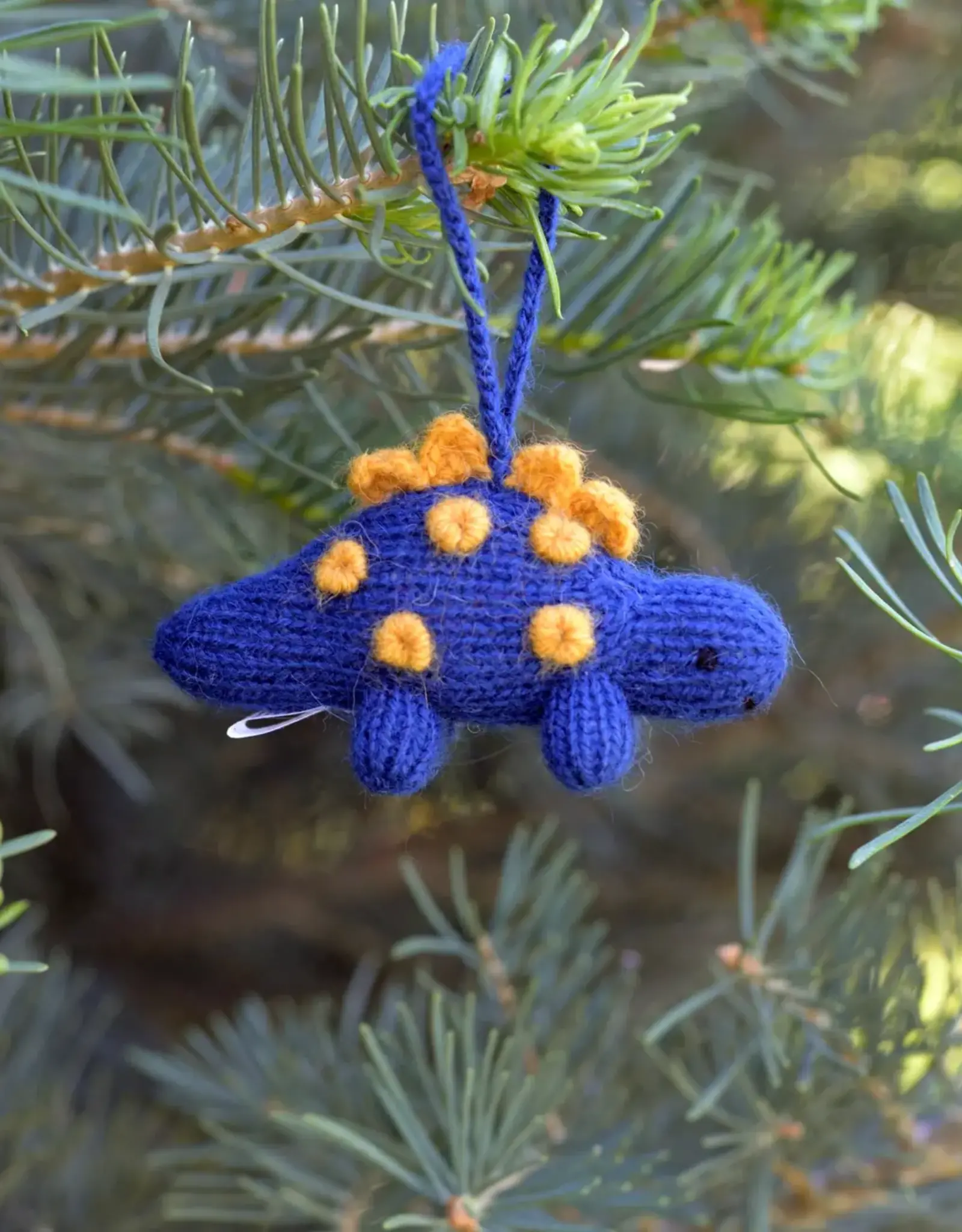 Melange Collection Crocheted Dinosaur Ornament