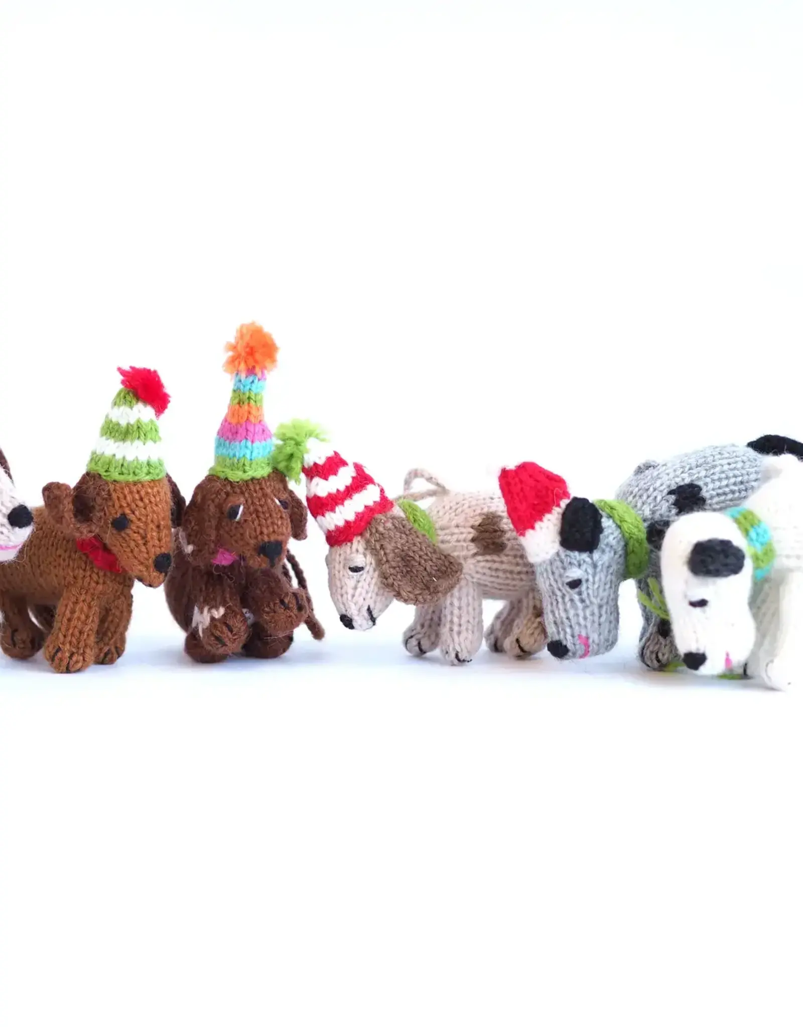 Melange Collection Dog with Scarf and Hat Ornament