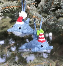 Melange Collection Dolphin with Hat Ornament