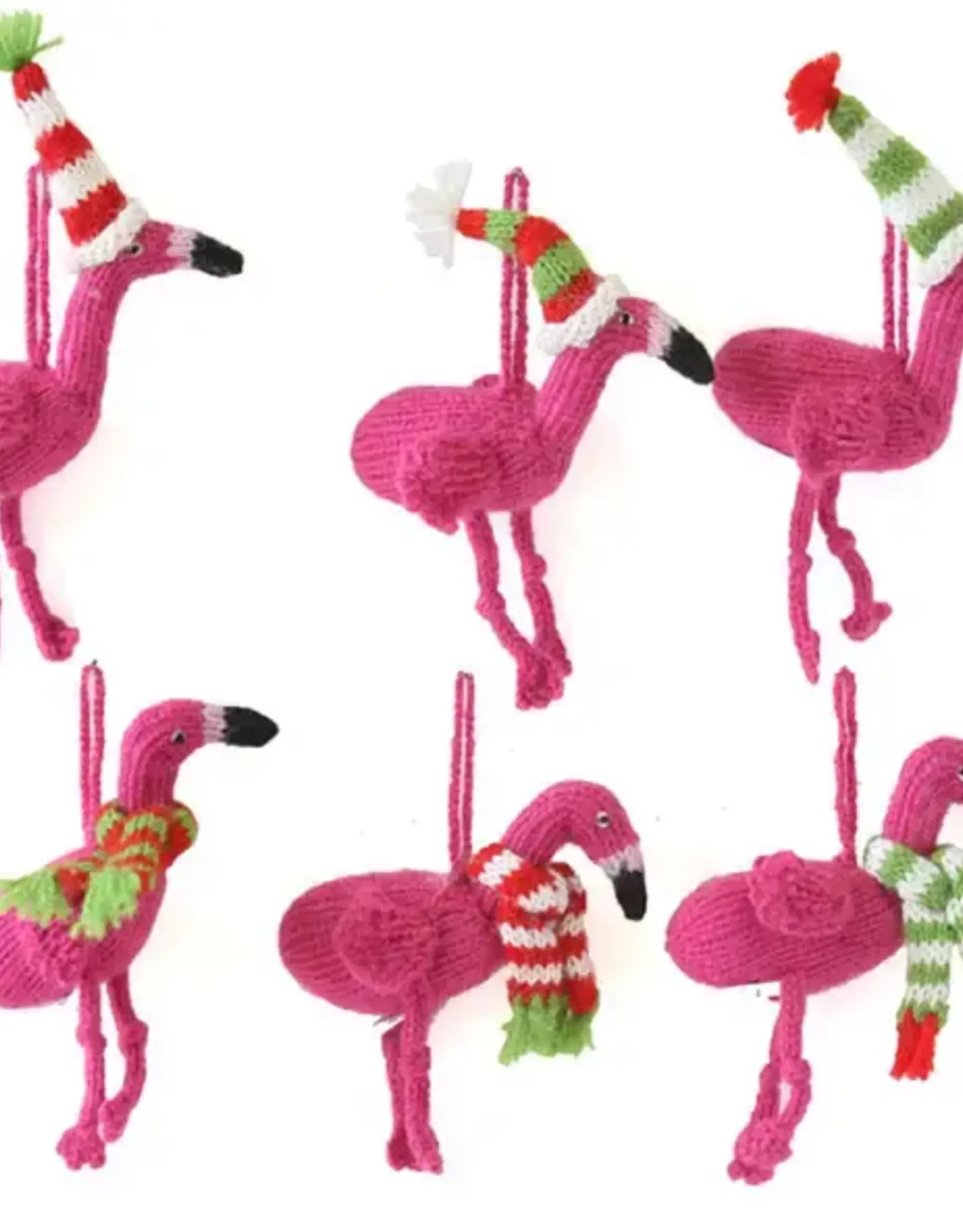 Melange Collection Flamingo Holiday Ornament