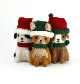 Melange Collection Holiday Puppy Ornament-Assorted