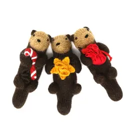 Melange Collection Holiday Otter Ornament-Assorted