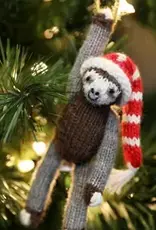 Melange Collection Holiday Sloth Ornament