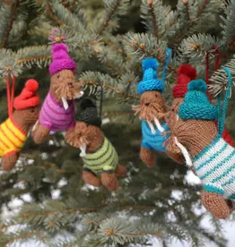 Melange Collection Holiday Walrus Ornament