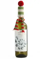 Melange Collection Hat and Scarf Wine Bottle Topper