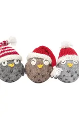 Melange Collection Owl with Santa Hat Ornament-Assorted