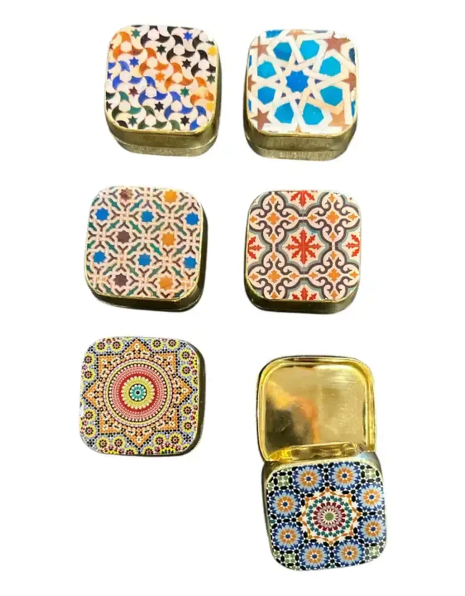 Hopes Unlimited Small Brass Printed Box