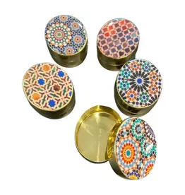 Hopes Unlimited Oval Brass Printed Box