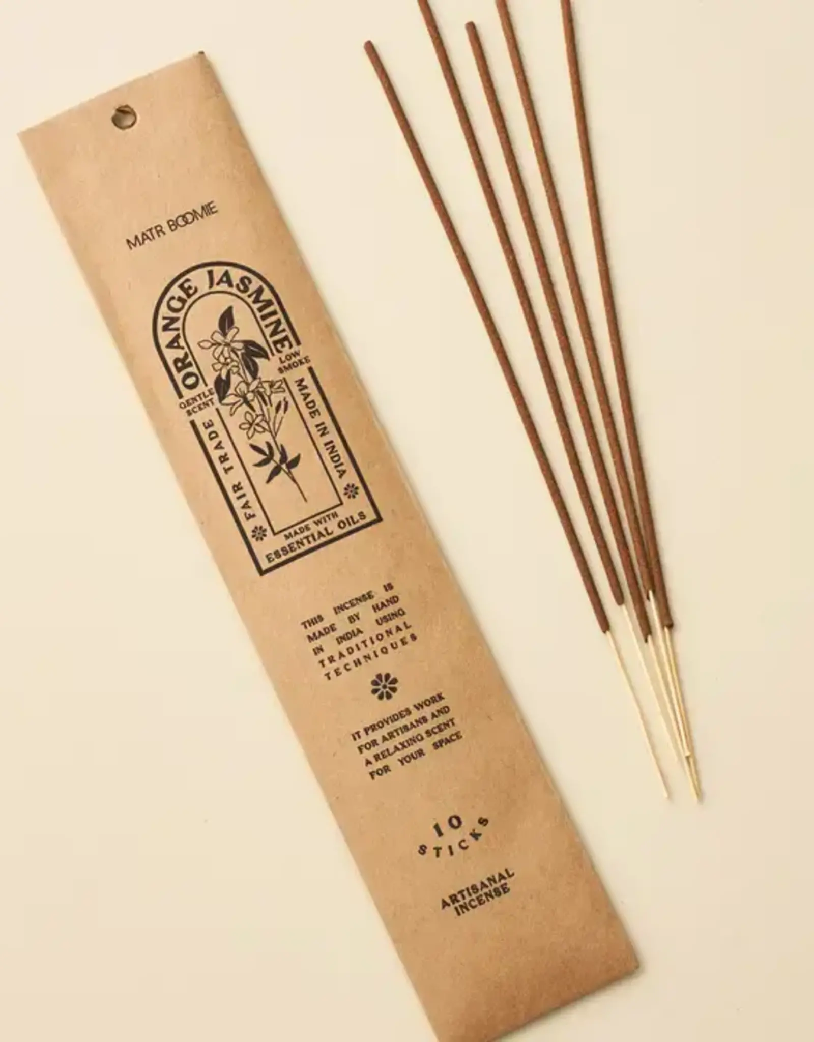 Matr Boomie Orange Jasmine Incense
