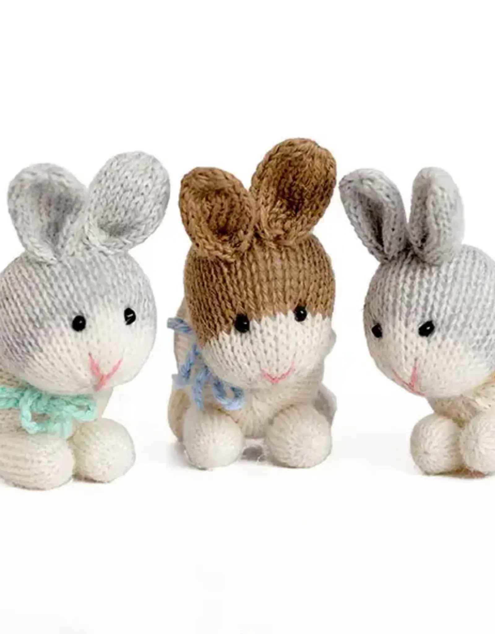 Melange Collection Bunnies with Bows Ornaments