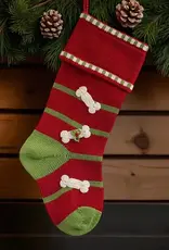 Melange Collection Dog Bone Stocking
