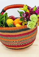 Gitzell Fair Trade Market Basket/ Bolga Basket | Medium