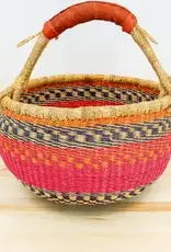 Gitzell Fair Trade Market Basket/ Bolga Basket | Medium