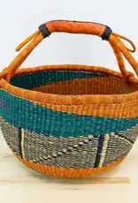 Gitzell Fair Trade Market Basket/ Bolga Basket | Medium