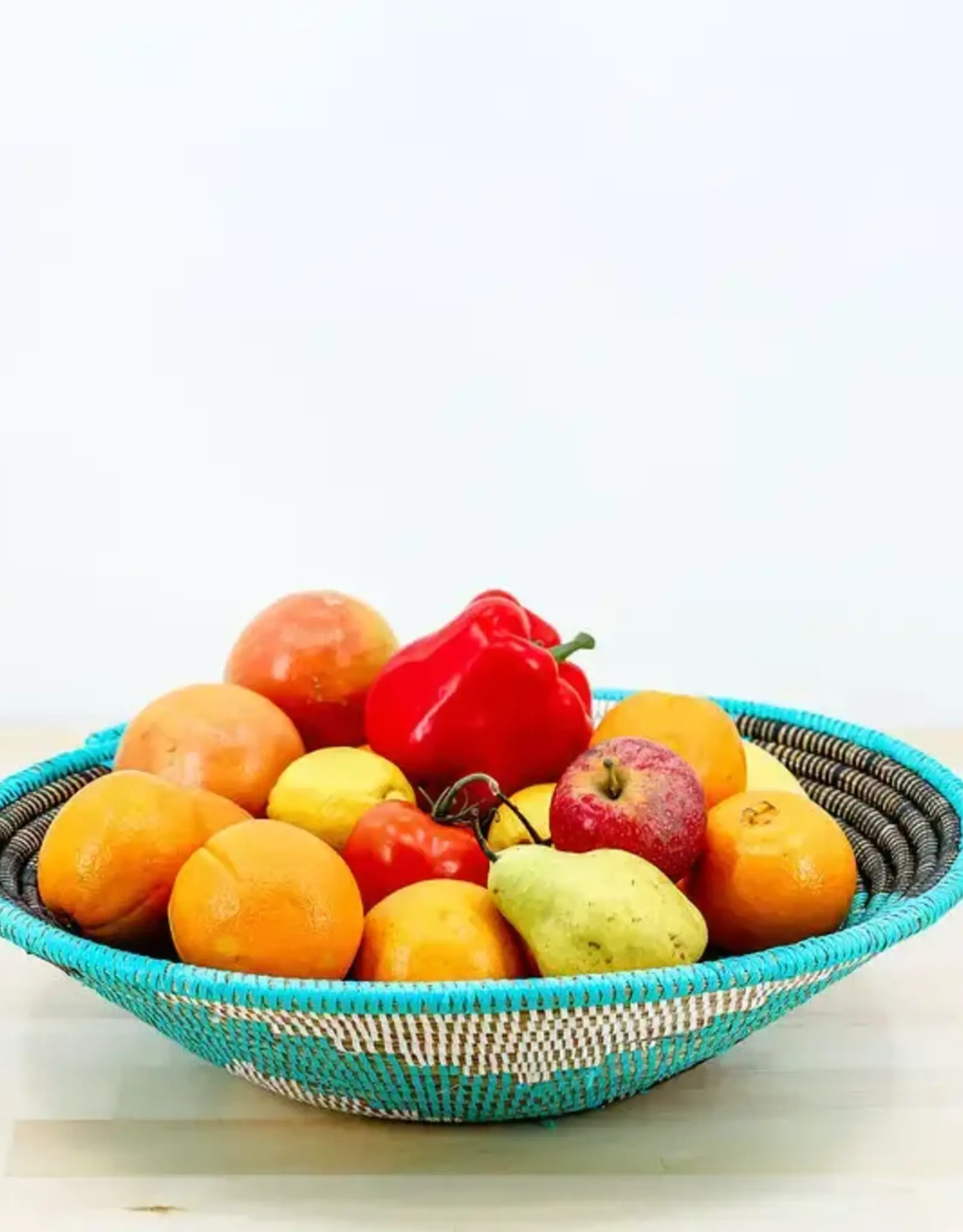 Gitzell Fair Trade African Wall Basket Bowl XL
