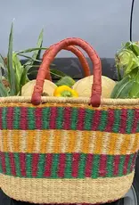 Gitzell Fair Trade Market Basket / Bolga Basket (oval)